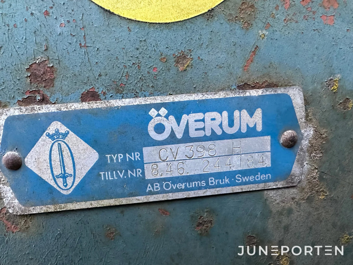 Växelplog Överum CV 398H