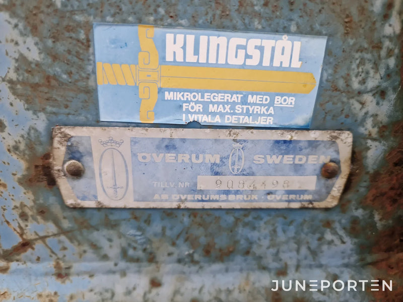 3-Skärig plog Överum