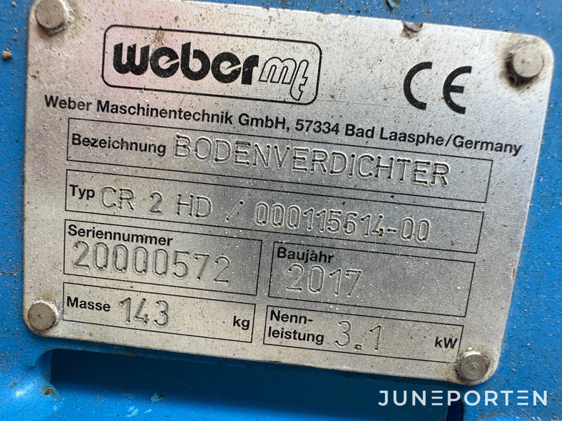 Padda / Markvibrator Weber