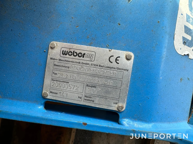 Padda / Markvibrator Weber