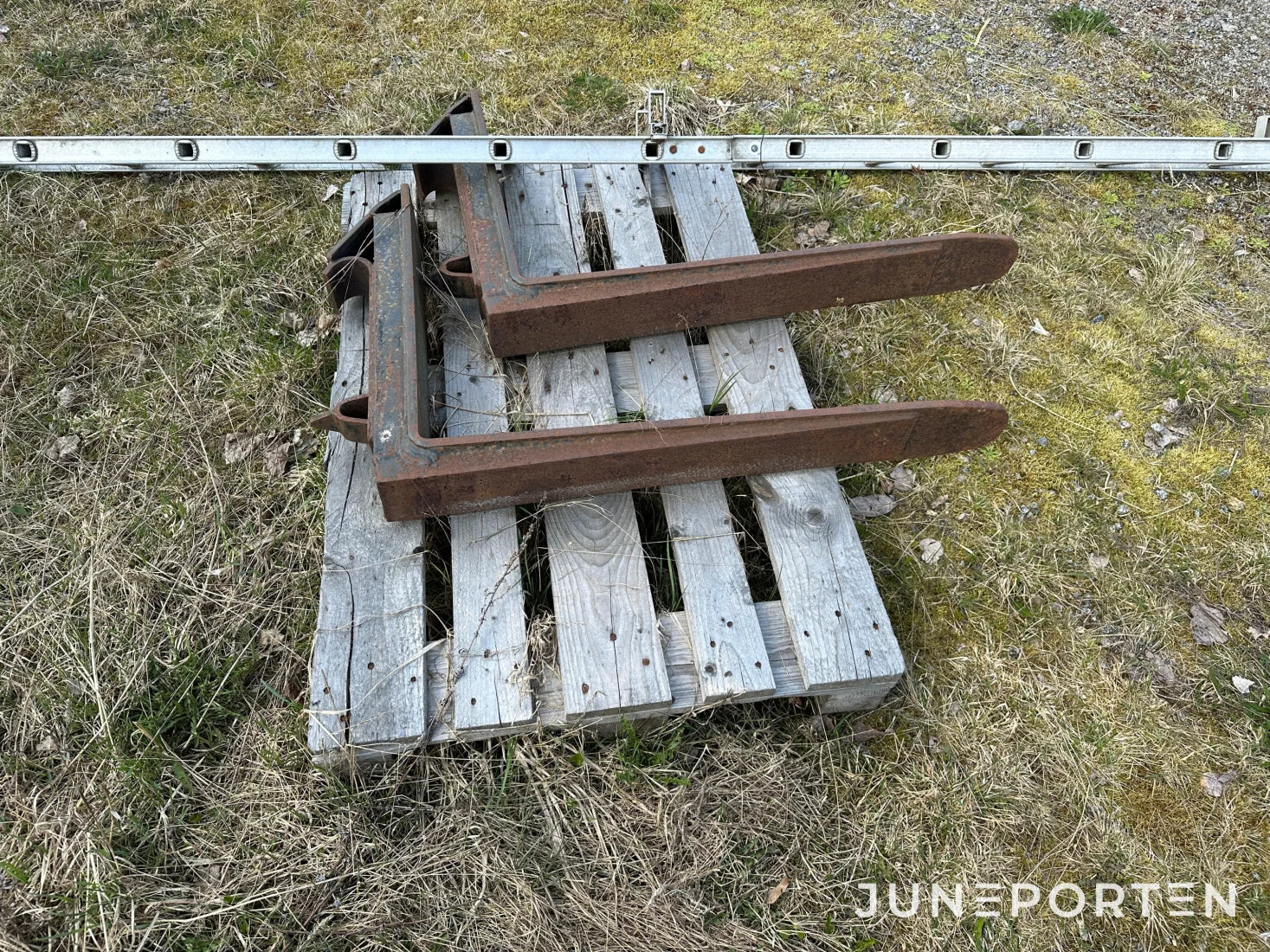 Pallgafflar 1 meter Trima fäste