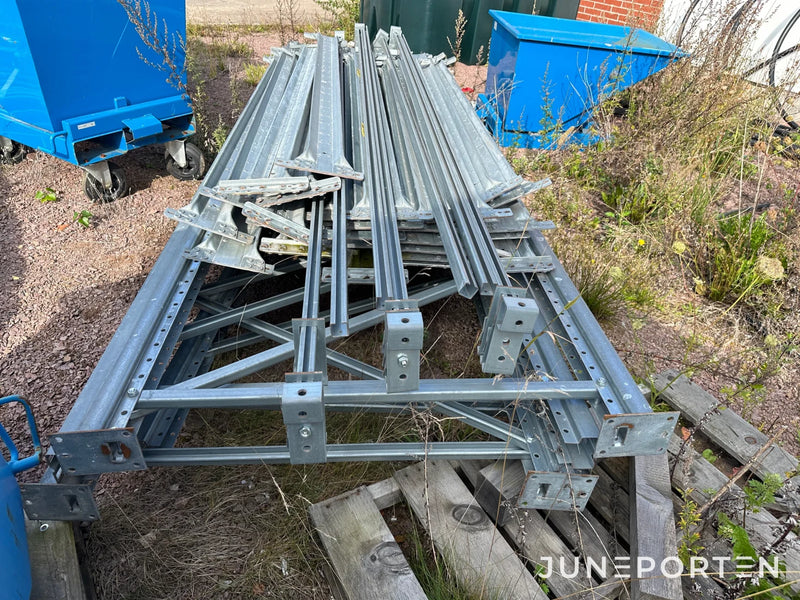 Pallställ aluminium