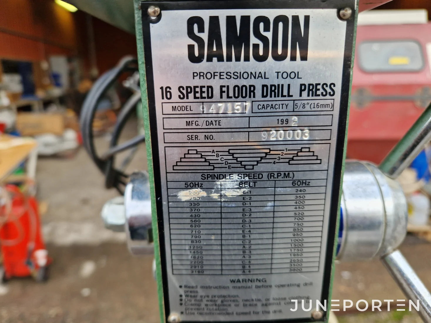 Pelarborr Samson