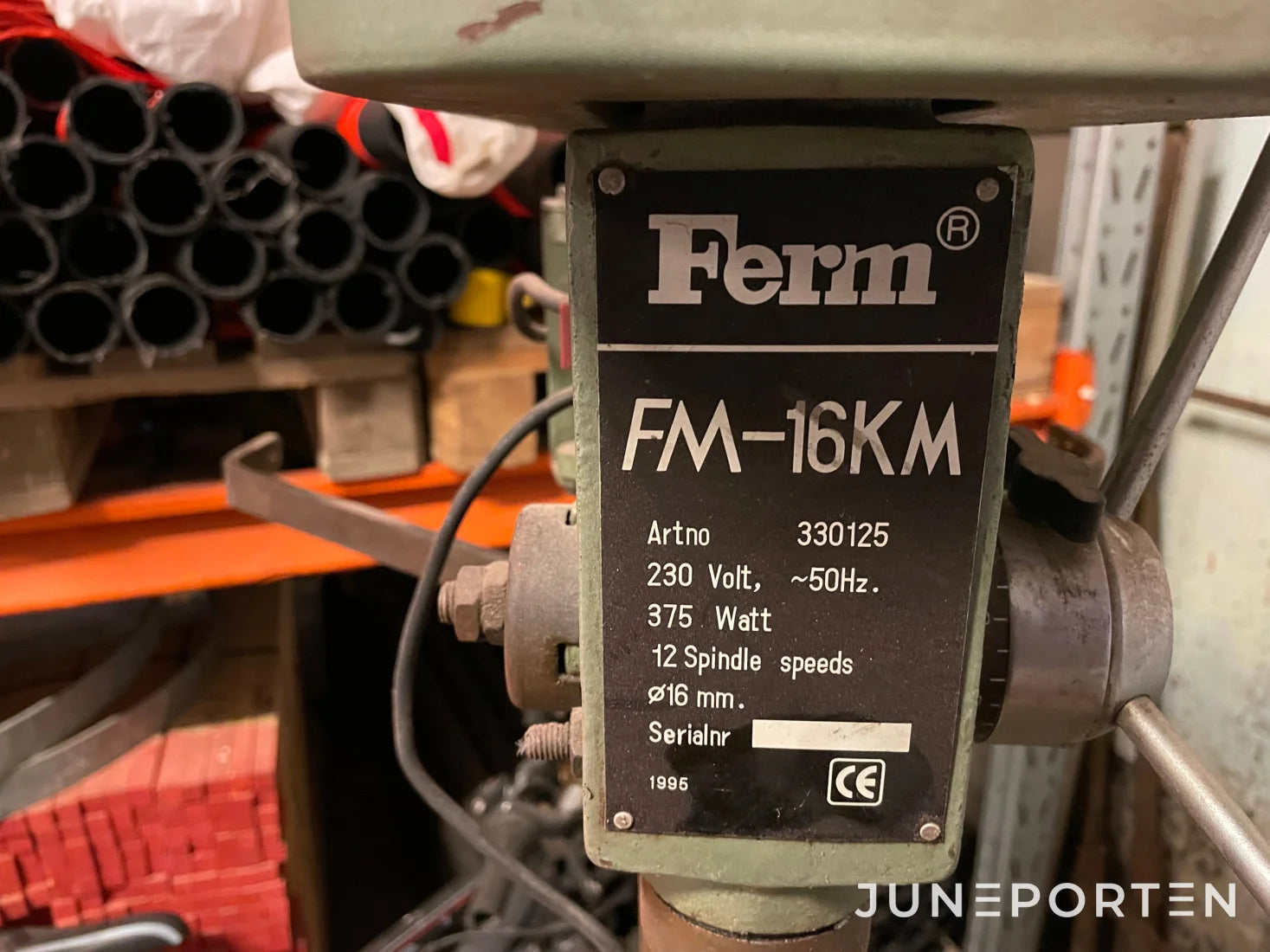 Pelarborrmaskin Ferm FM-16KM
