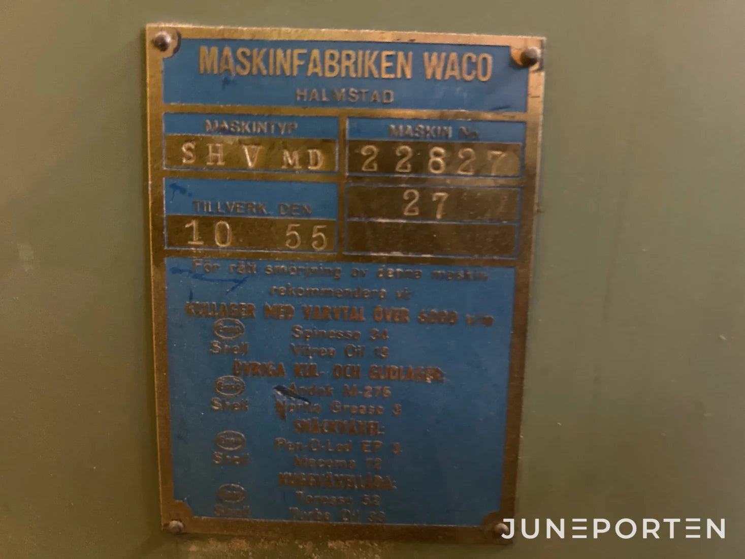 Pelarborrmaskin WACO