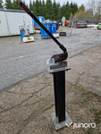 Plåtsax med stativ
