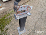 Plåtsax med stativ