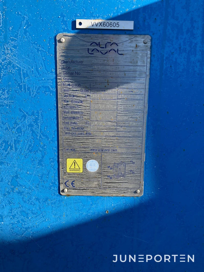 Plattvärmeväxlare Alfa Laval