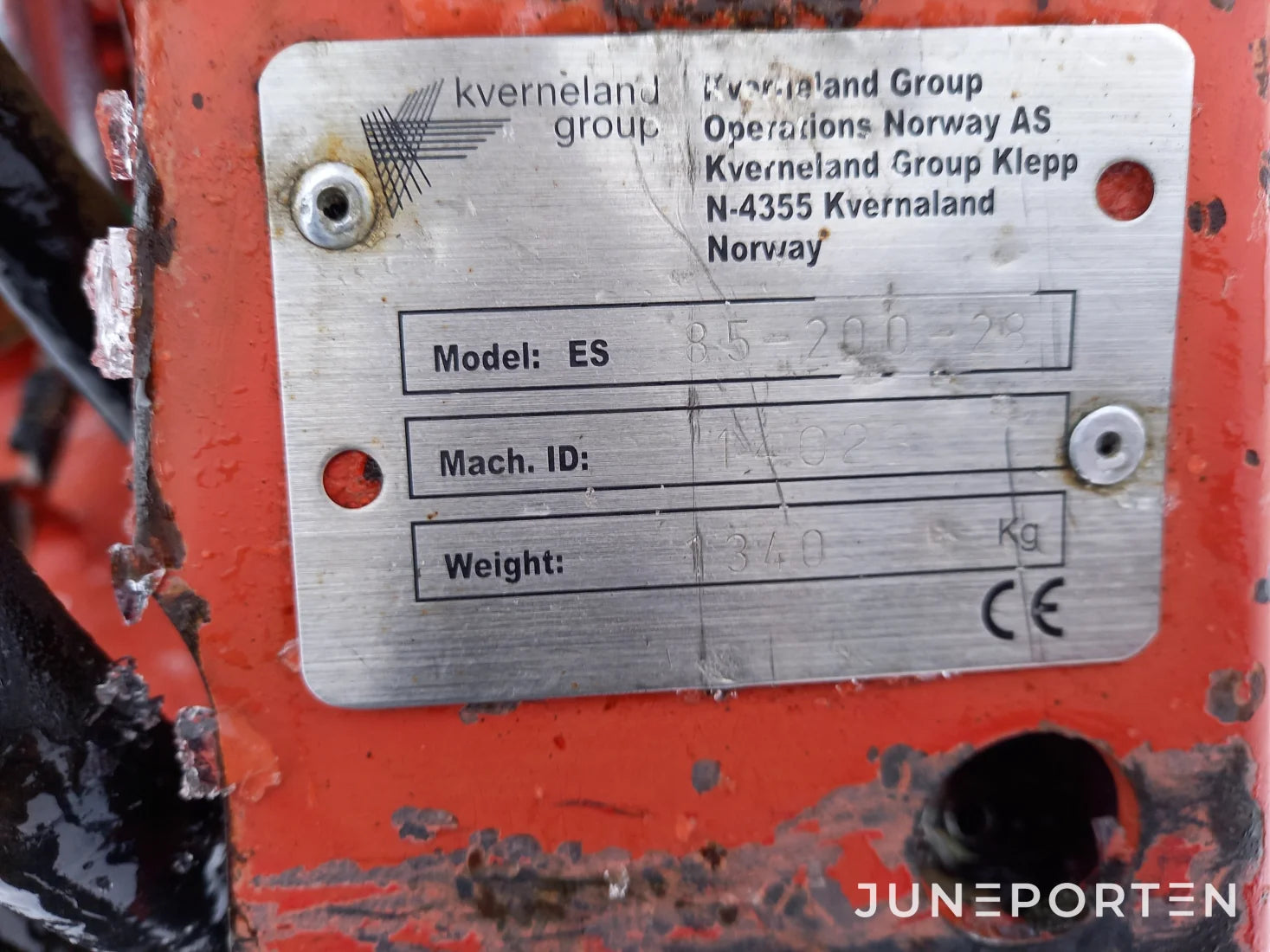 Växelplog Kverneland ES 85