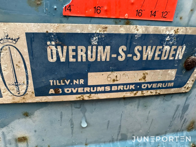 Tegplog Överum 3-skärig