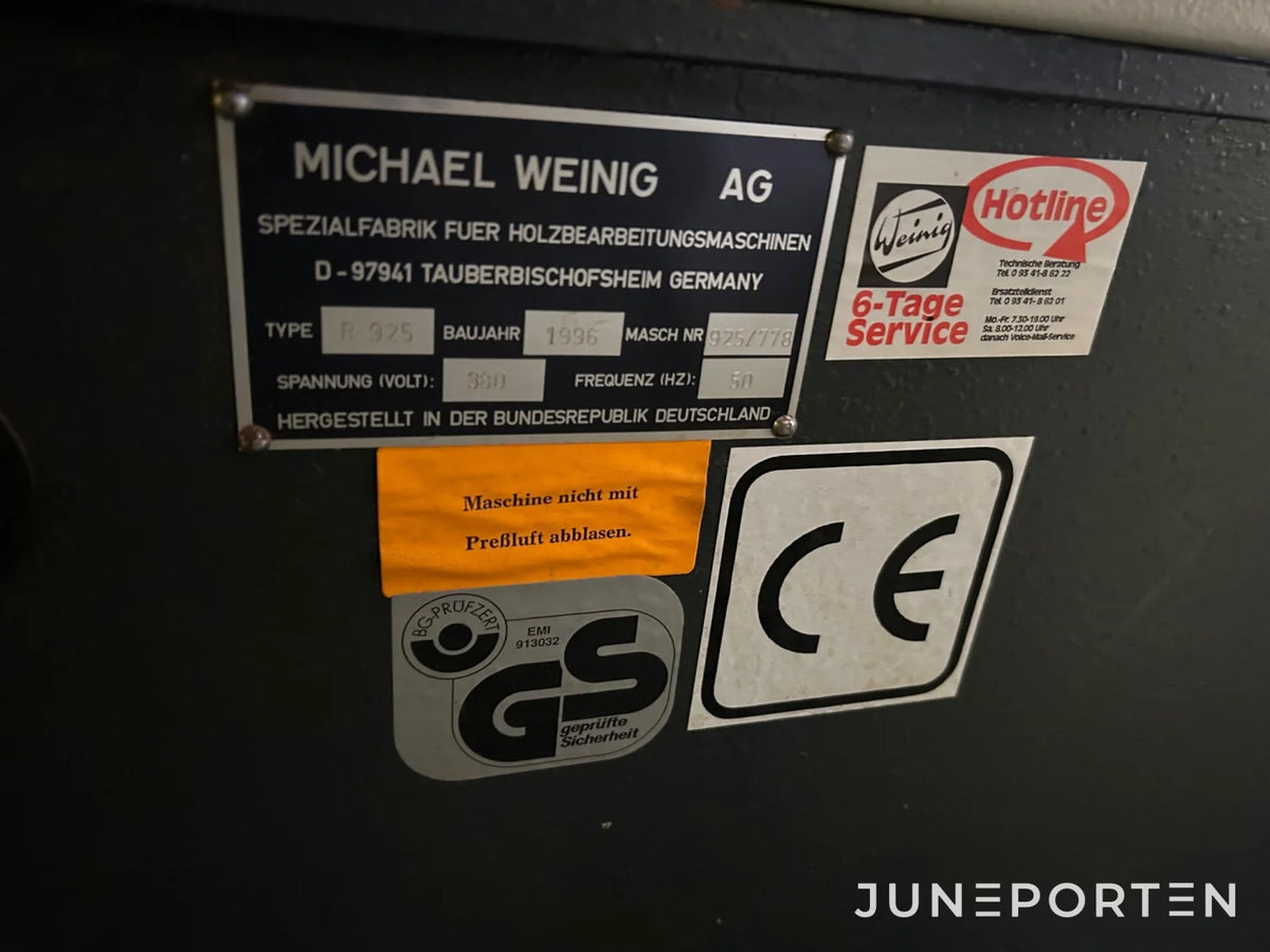 Profilslip Weinig Rondamat 925