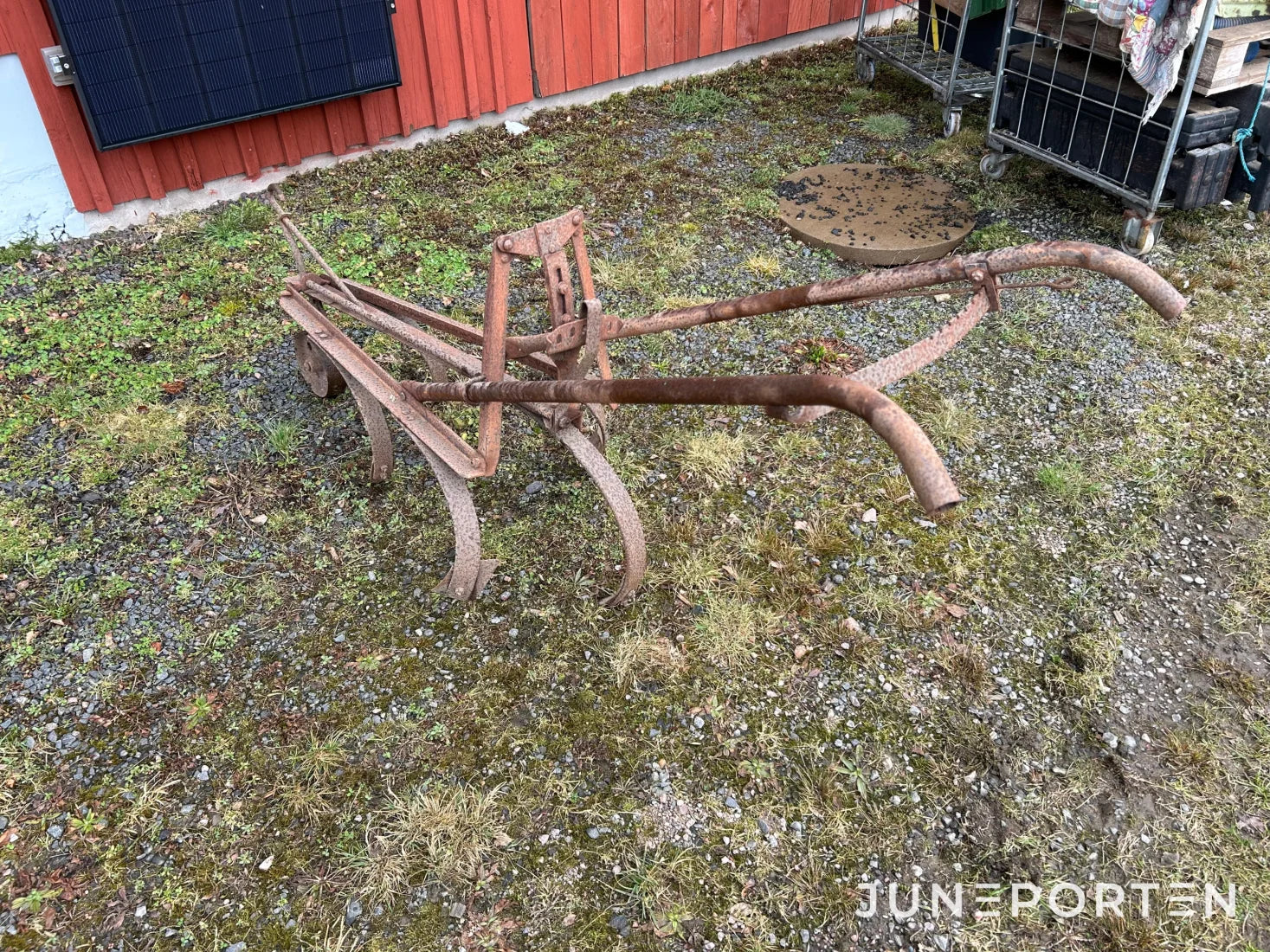 Radhacka för häst