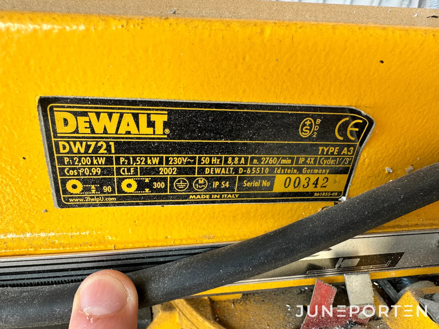 Radialarmsåg Dewalt med bord