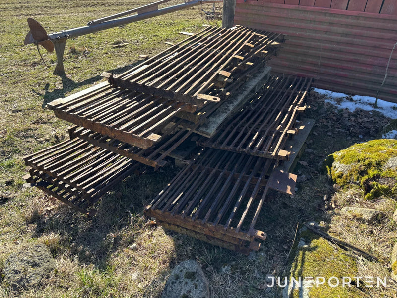Ränngaller till gödselränna