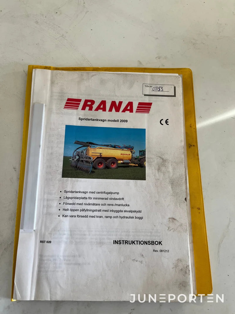 Gödseltunna Rana 12m3