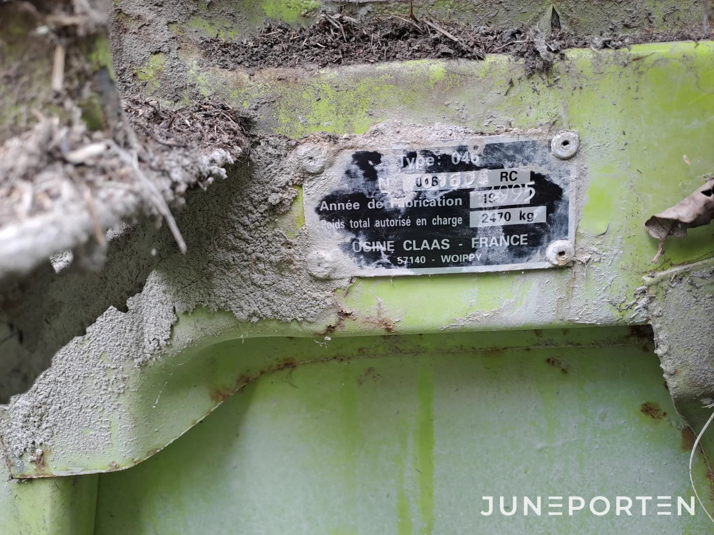Rundbalspress Claas Rollant 46