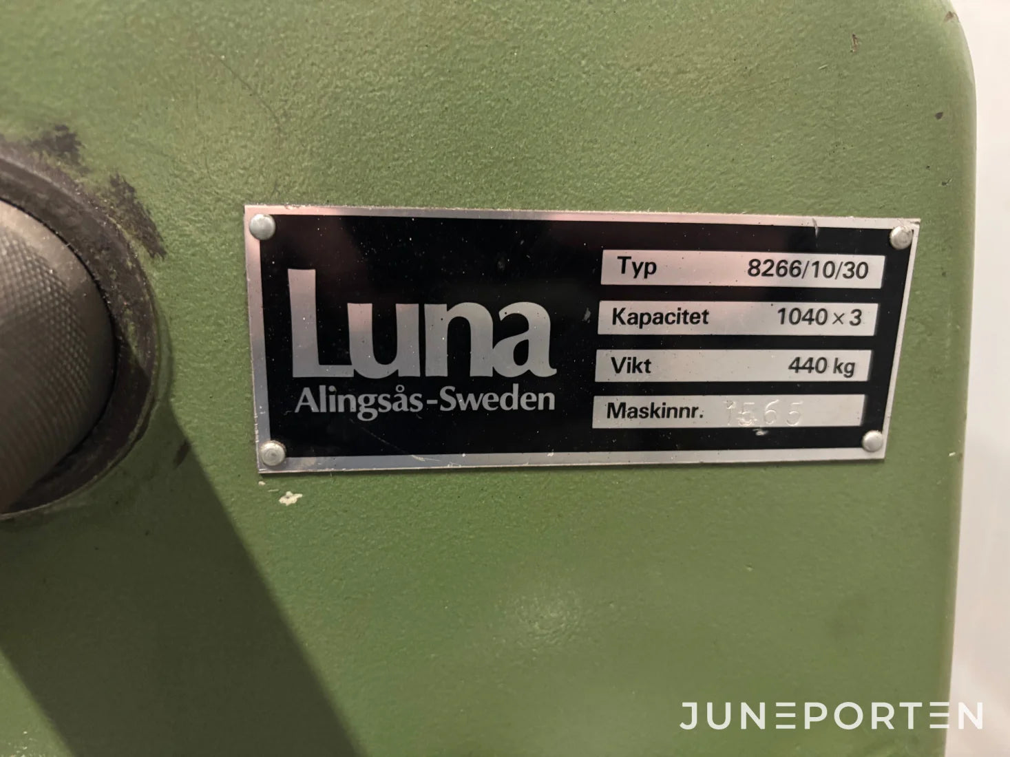 Rundvalsmaskin Luna 8266/10/30