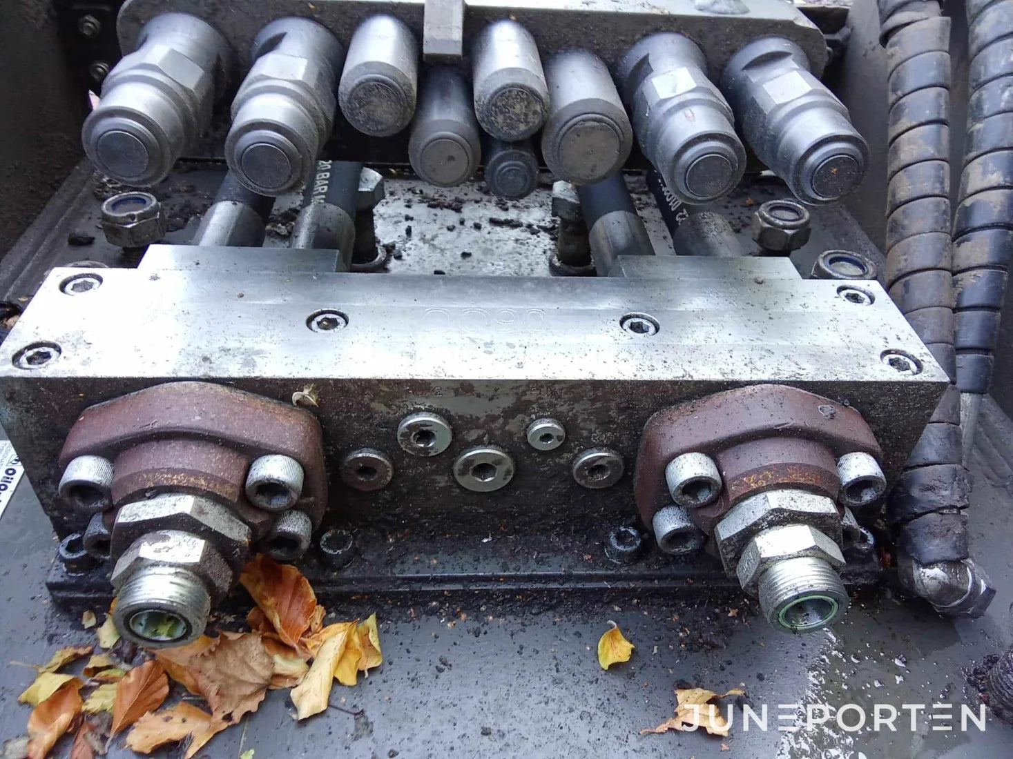 S90 fäste med Oil Quick