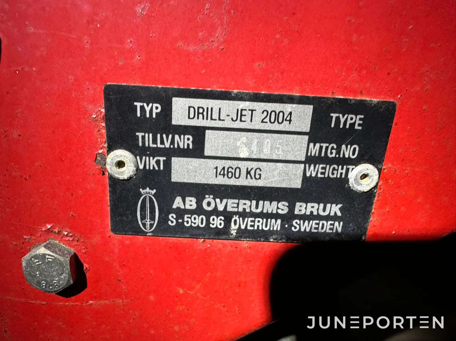 Såmaskin Överum Tive Drill-Jet 2004