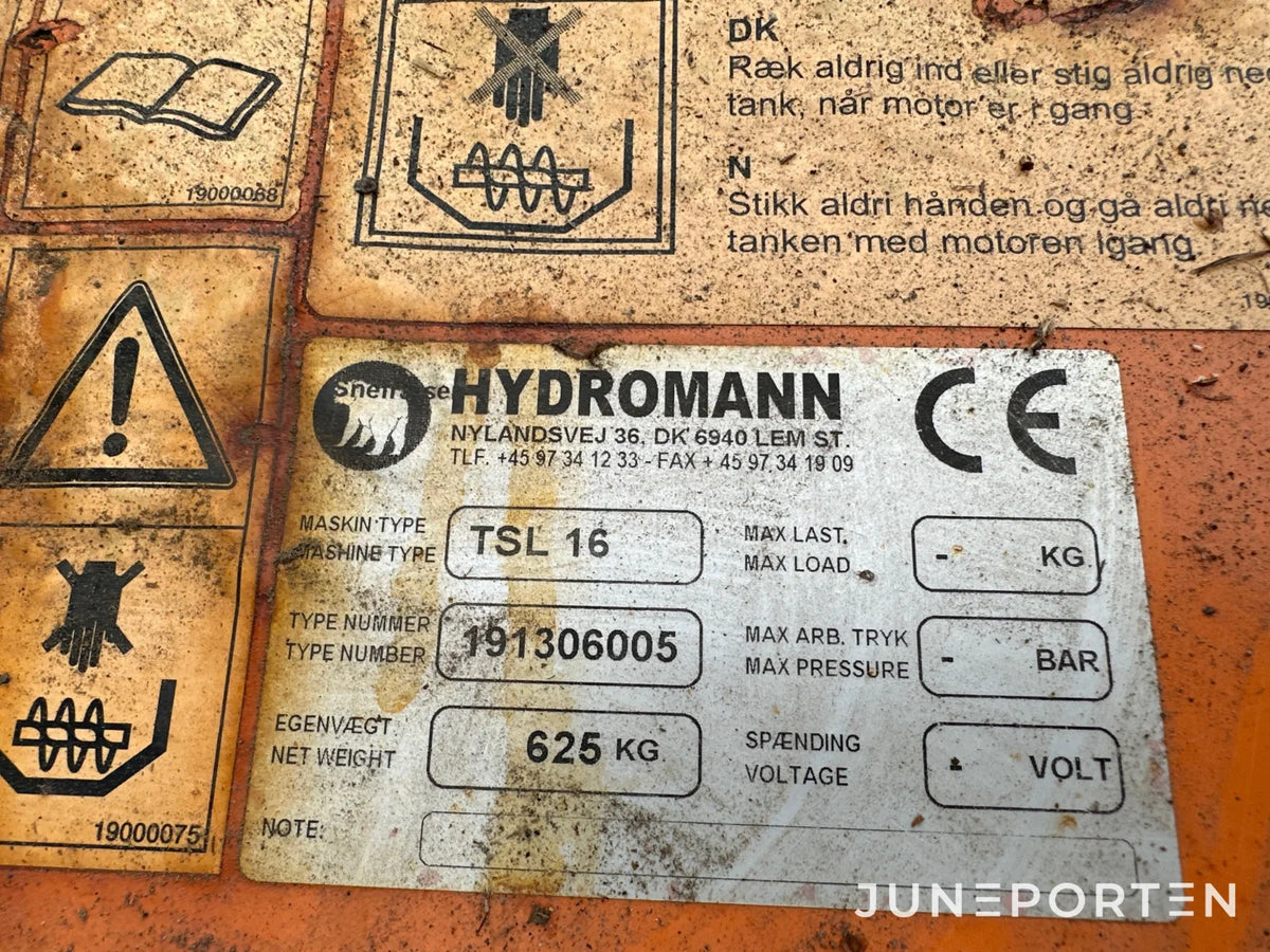 Sandspridare Hydromann TSL 16