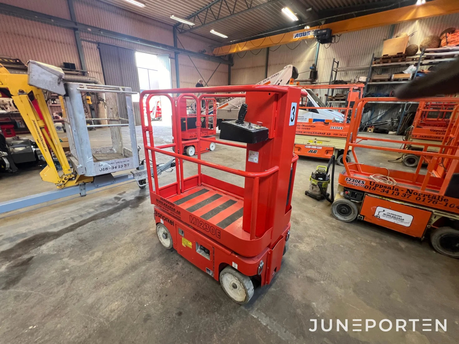 Pelarlift Snorkel M 1230E