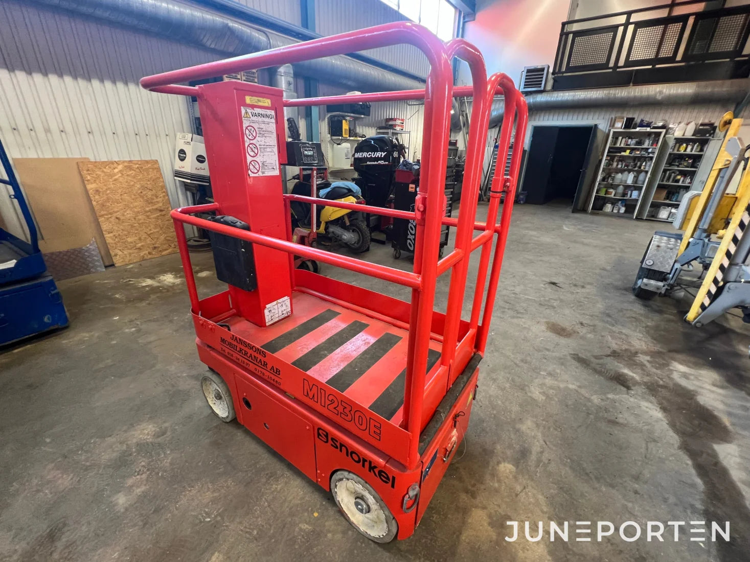 Pelarlift Snorkel M 1230E