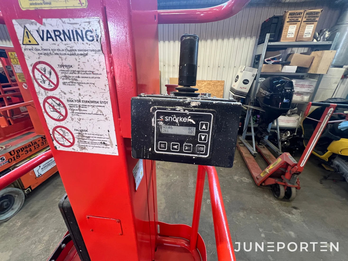 Pelarlift Snorkel M 1230E