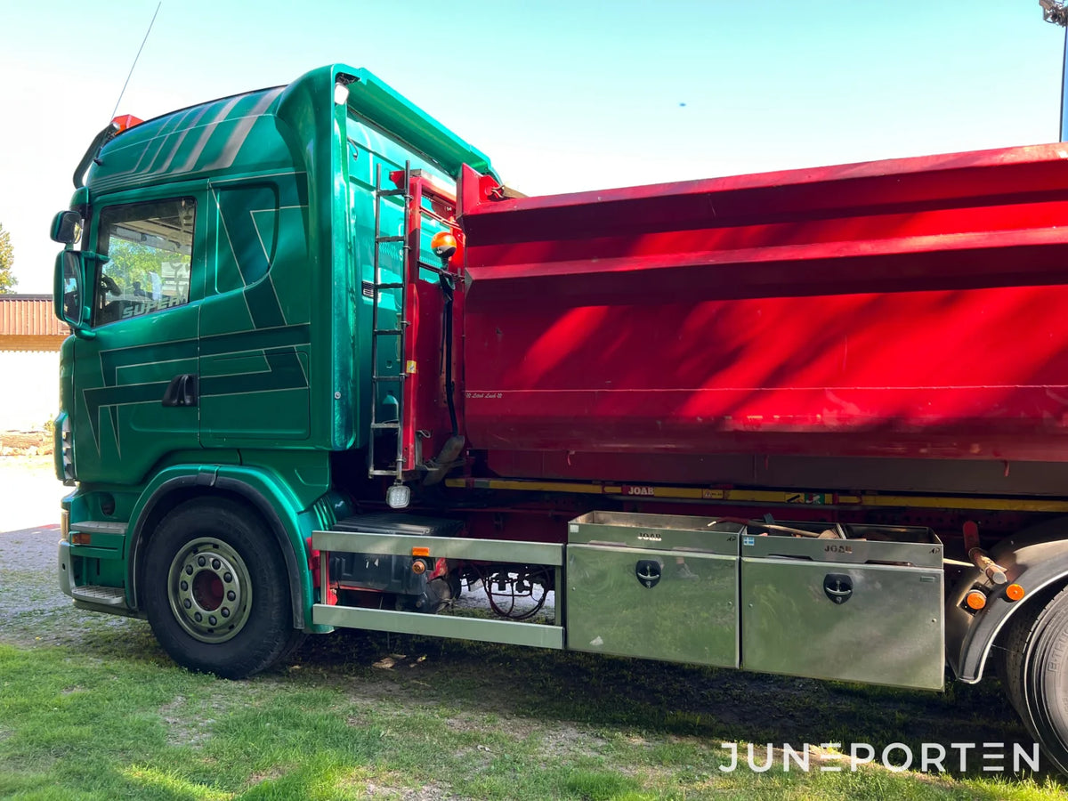 Lastväxlare Scania R560 CMT flak