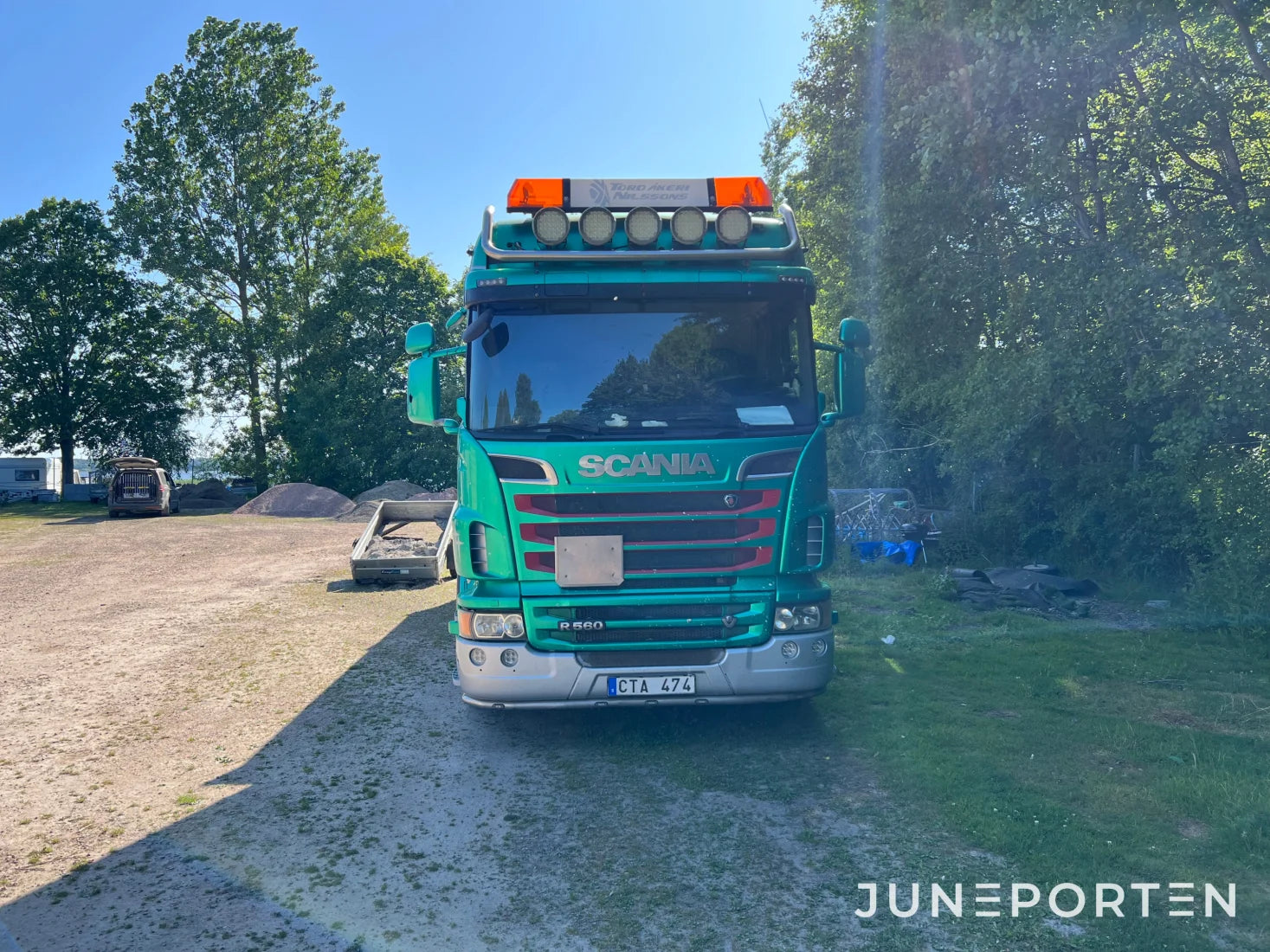 Lastväxlare Scania R560 CMT flak
