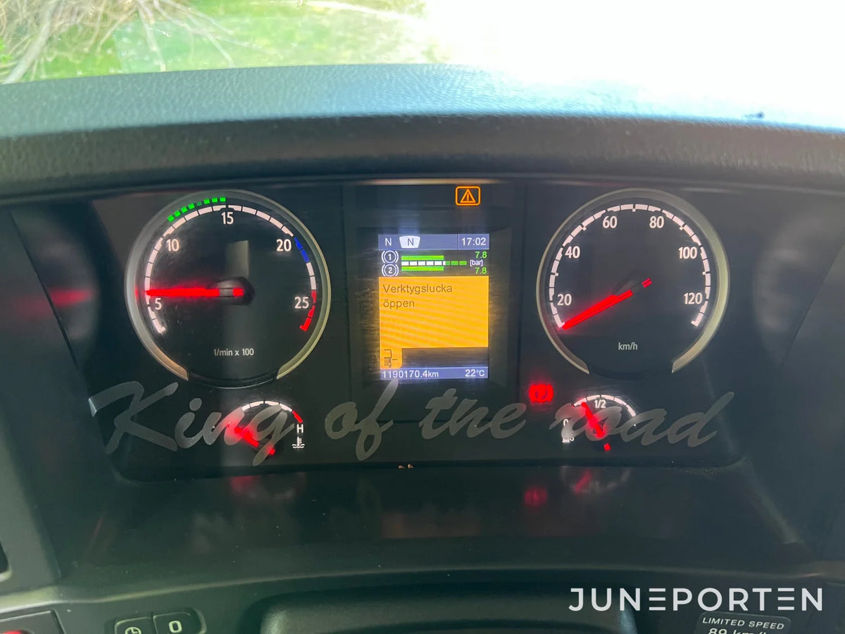 Lastväxlare Scania R560 CMT flak