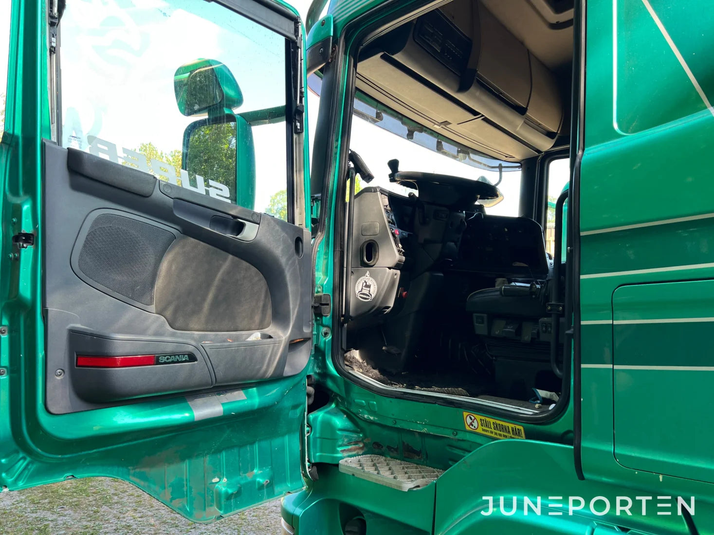Lastväxlare Scania R560 CMT flak