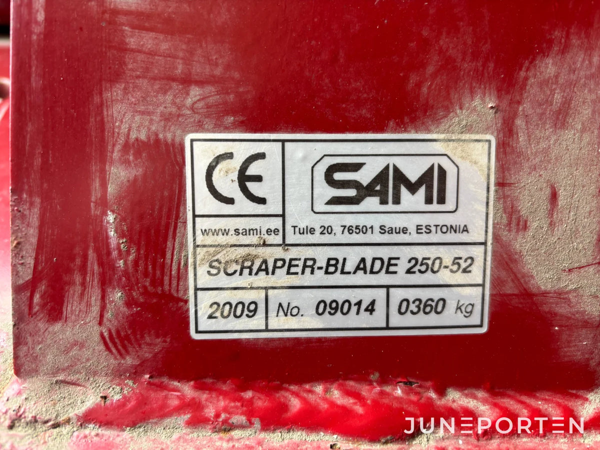 Schaktblad Sami 250-52