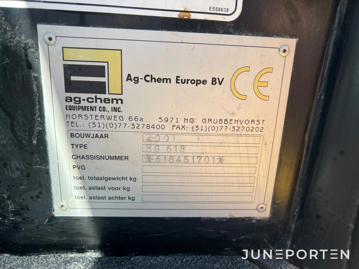 Självgående växtskyddsspruta Ag-Chem Rogator 618