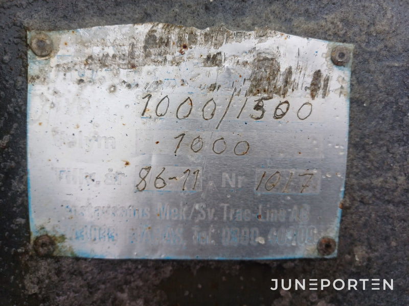 Självlastande Sandspridare 1000 liter