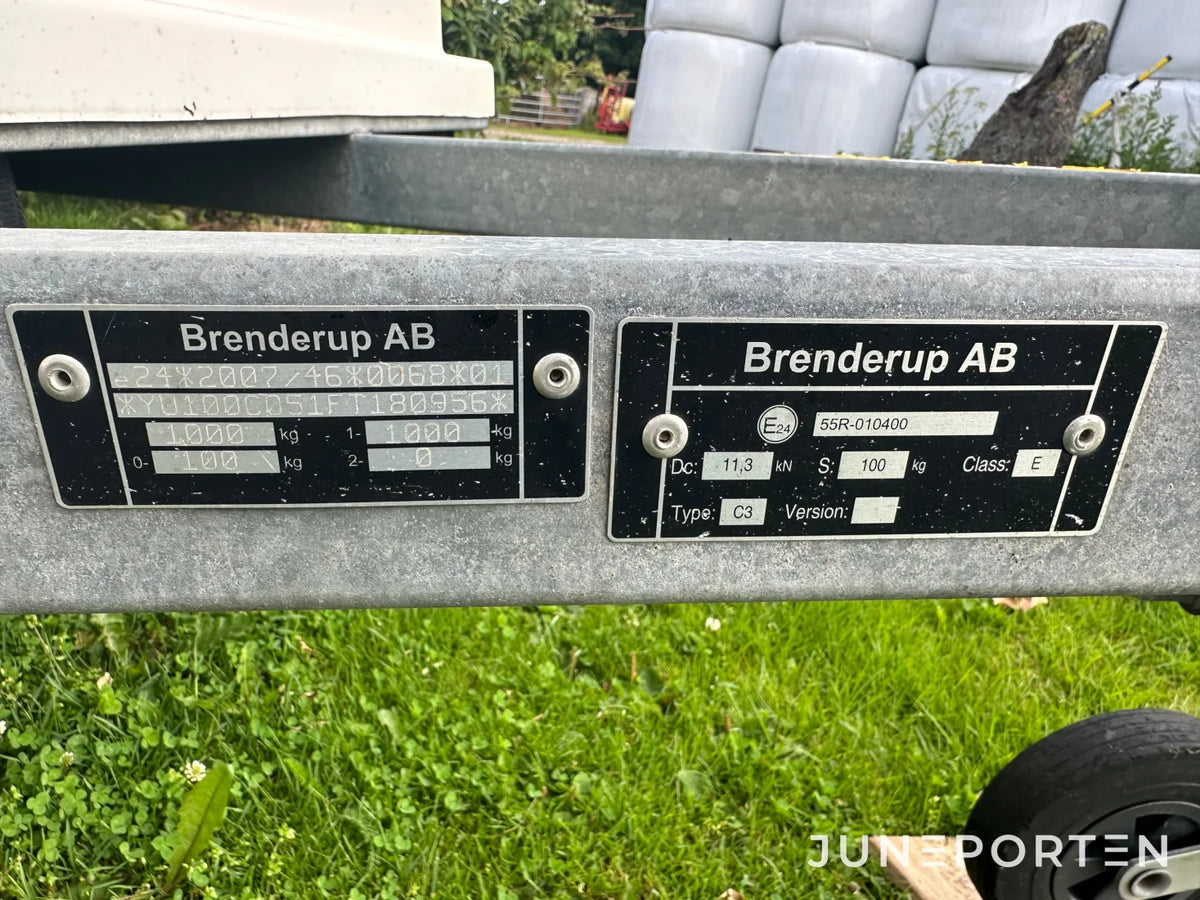 Skåpsläp Brenderup CER