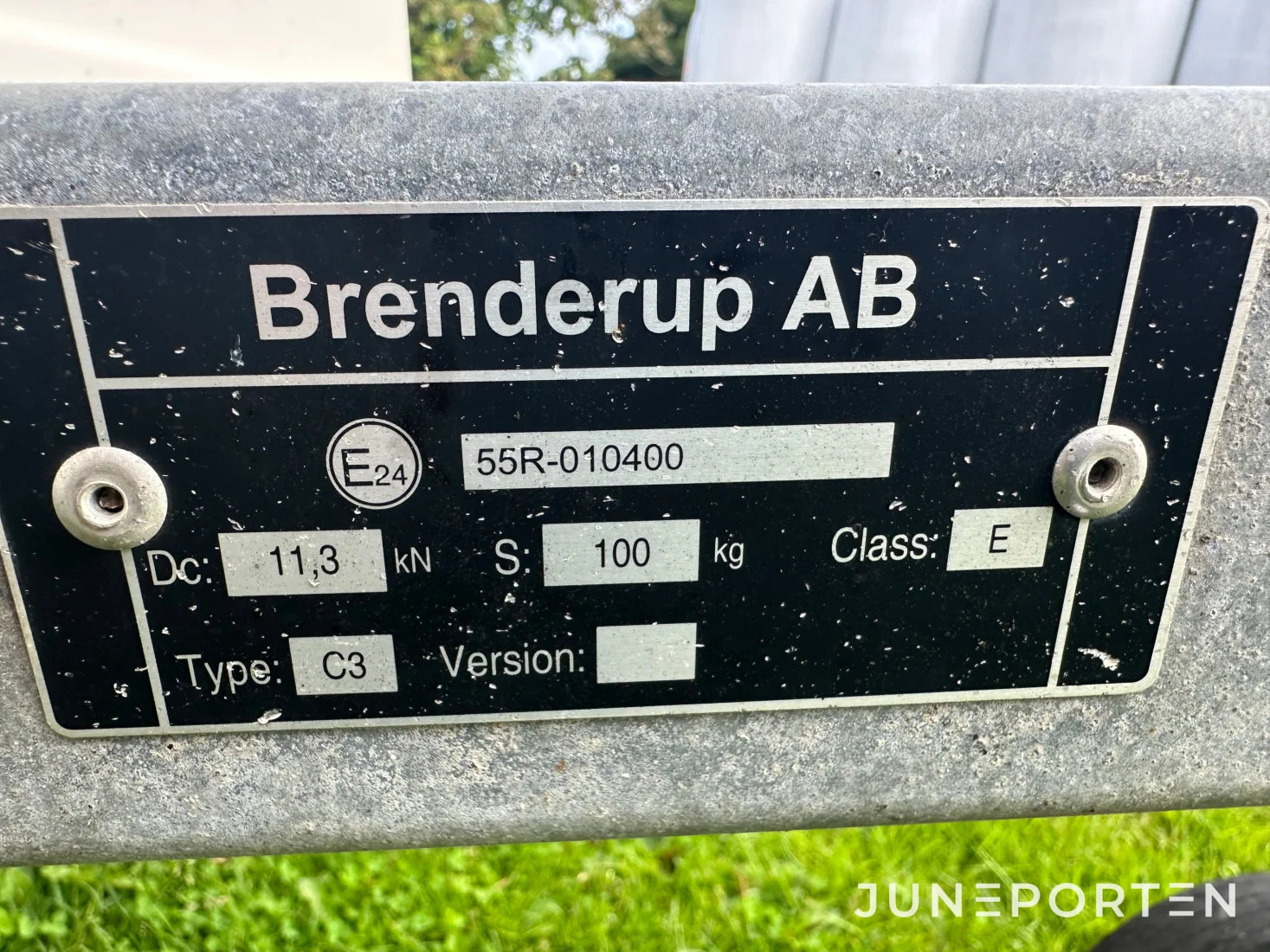 Skåpsläp Brenderup CER