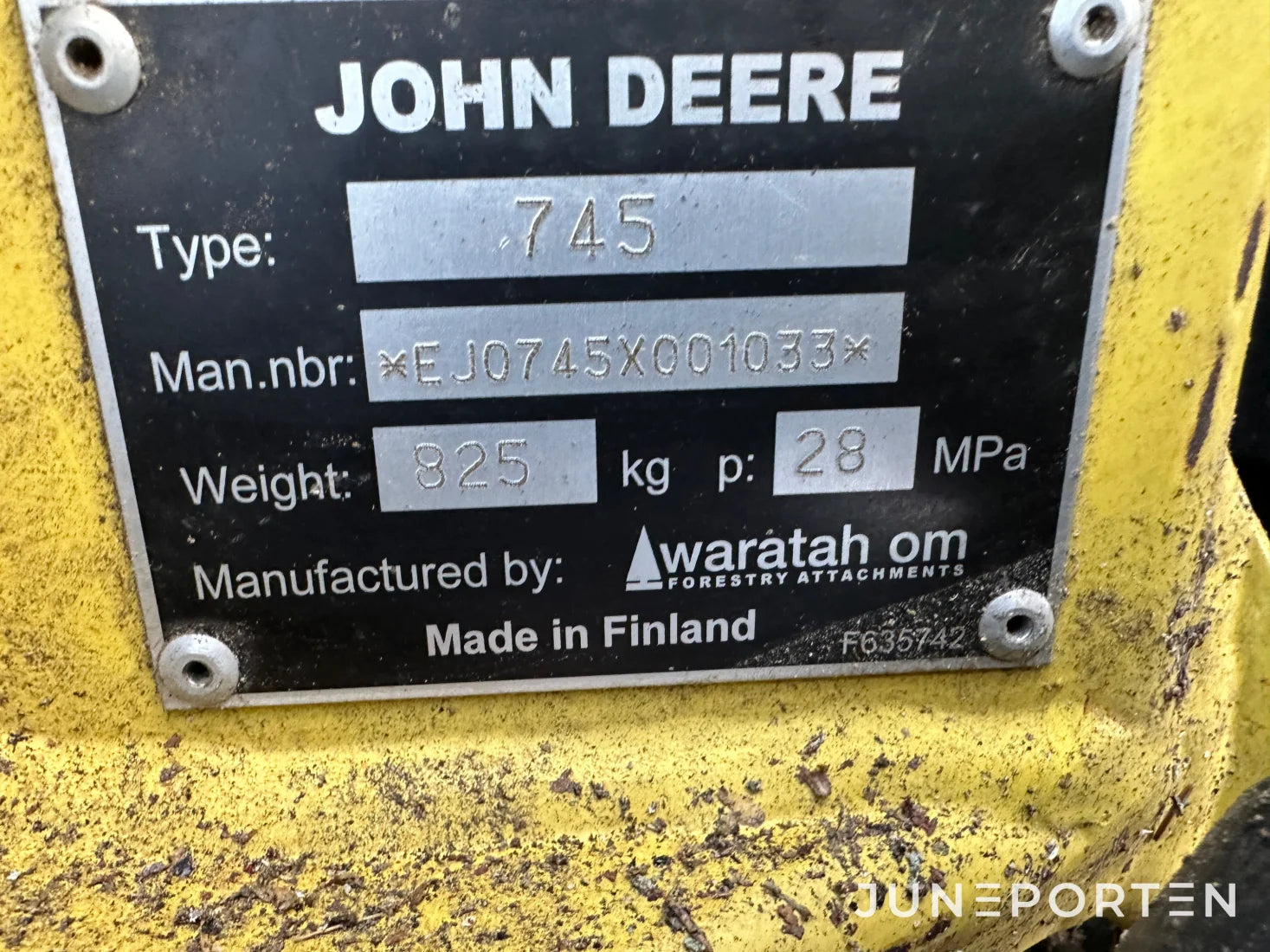 Skördare Timberjack 1070D