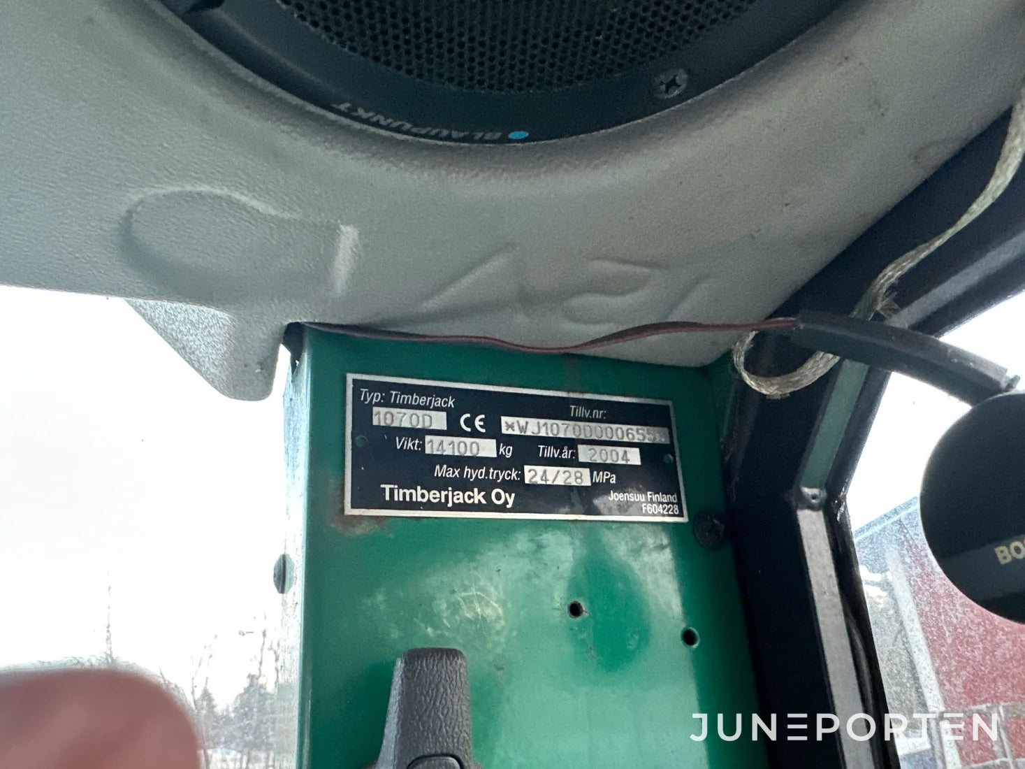 Skördare Timberjack 1070D