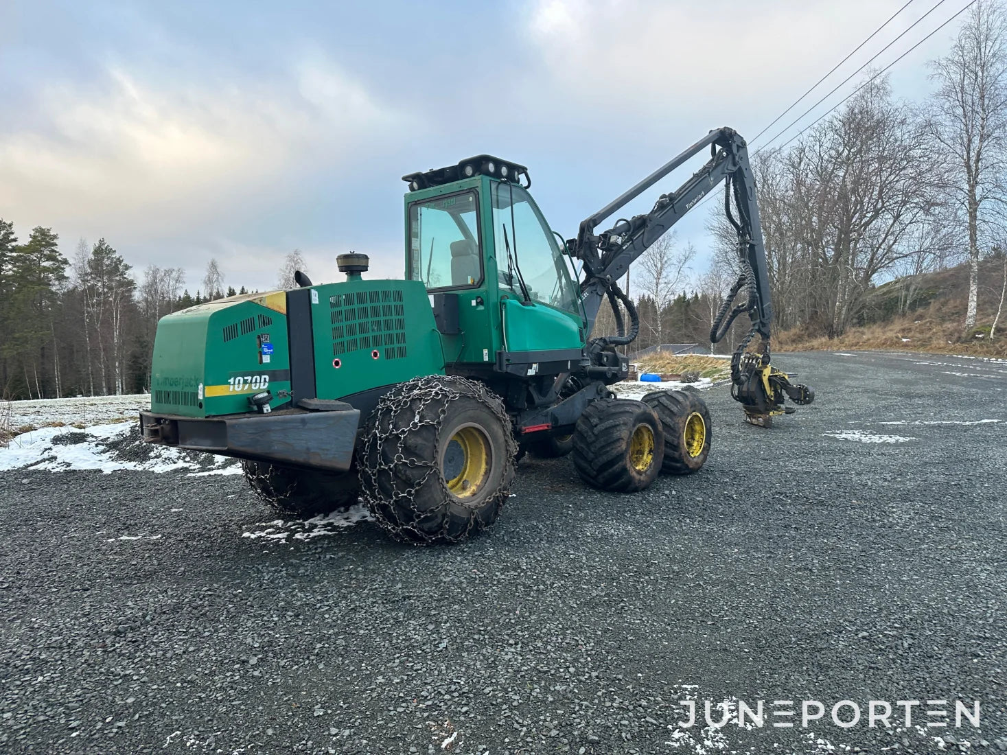 Skördare Timberjack 1070D