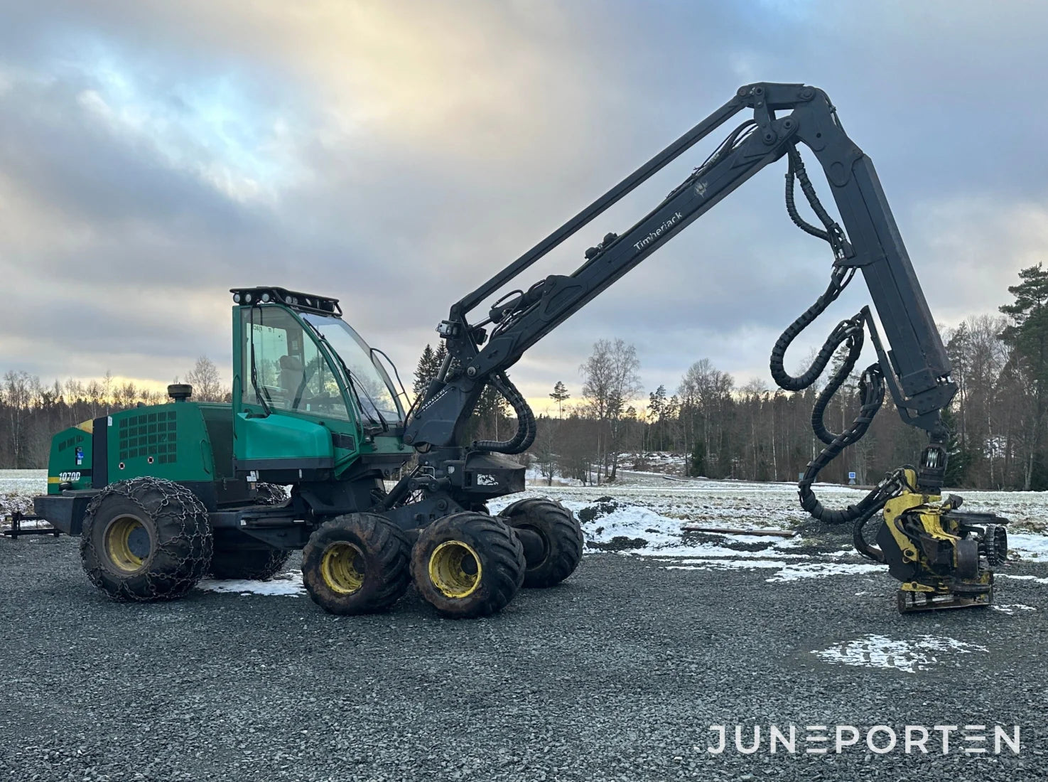 Skördare Timberjack 1070D