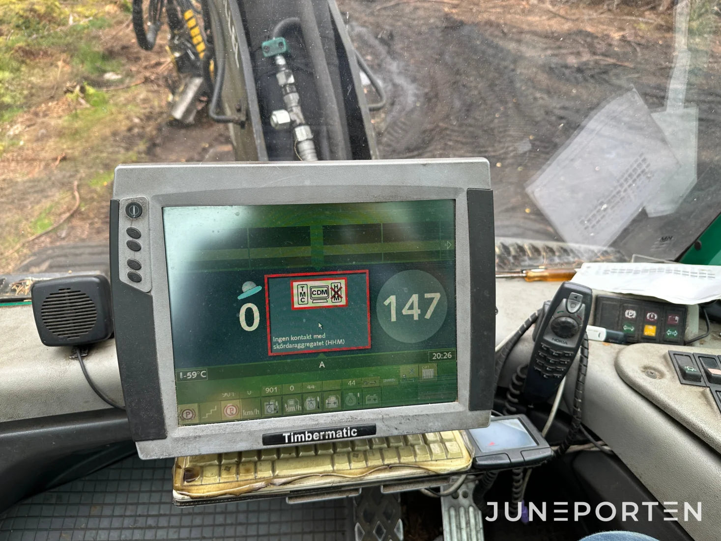 Skördare Timberjack 1070D