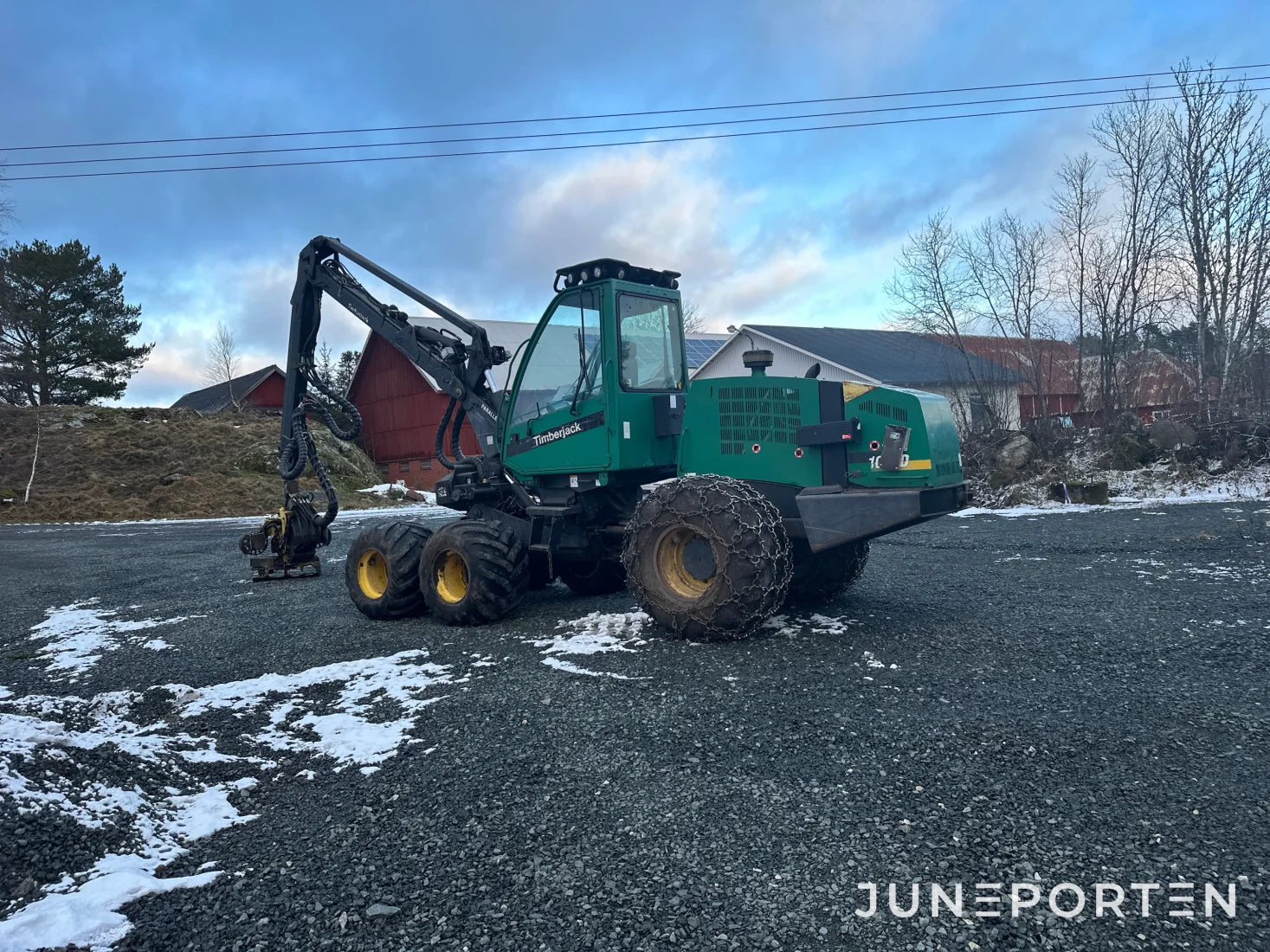 Skördare Timberjack 1070D