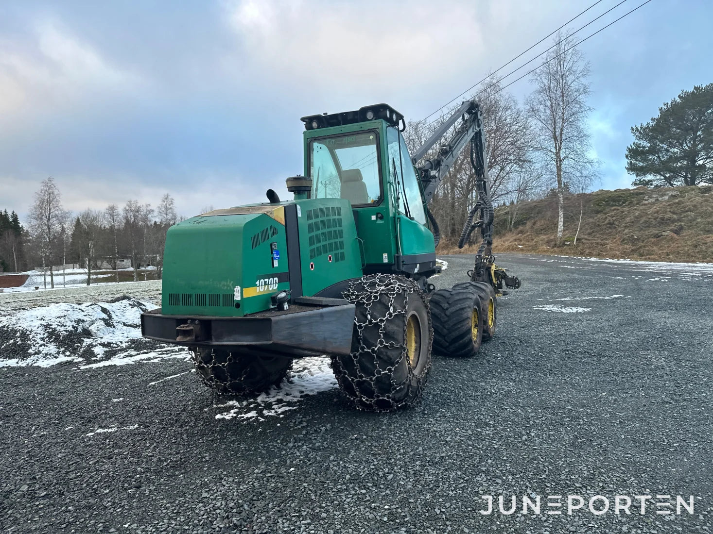 Skördare Timberjack 1070D
