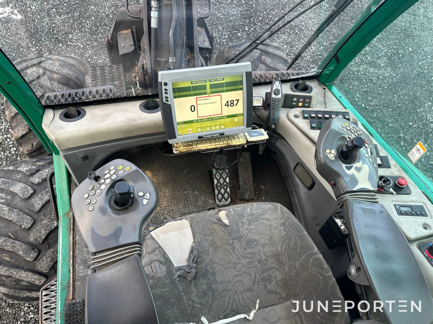 Skördare Timberjack 1070D