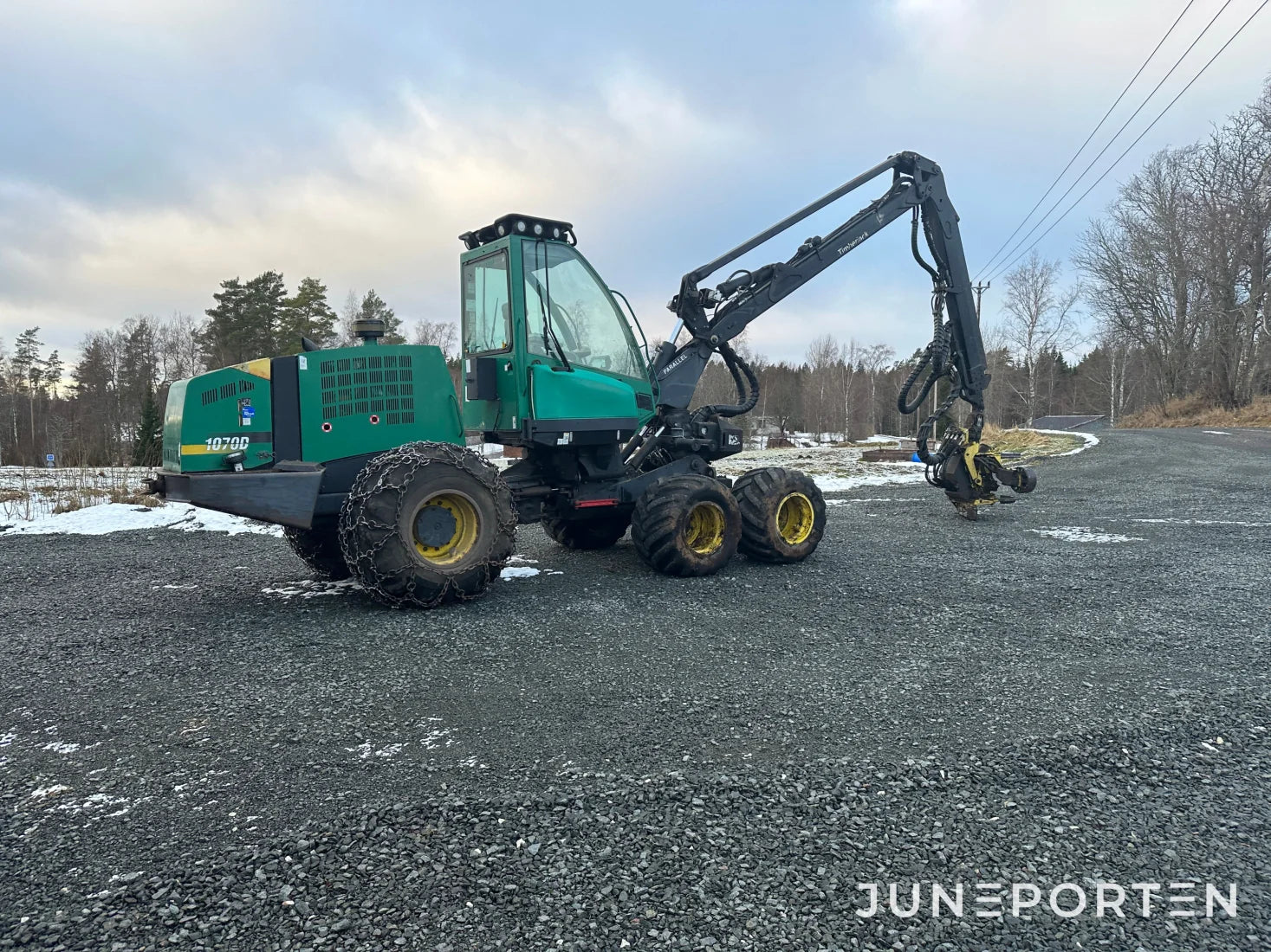 Skördare Timberjack 1070D