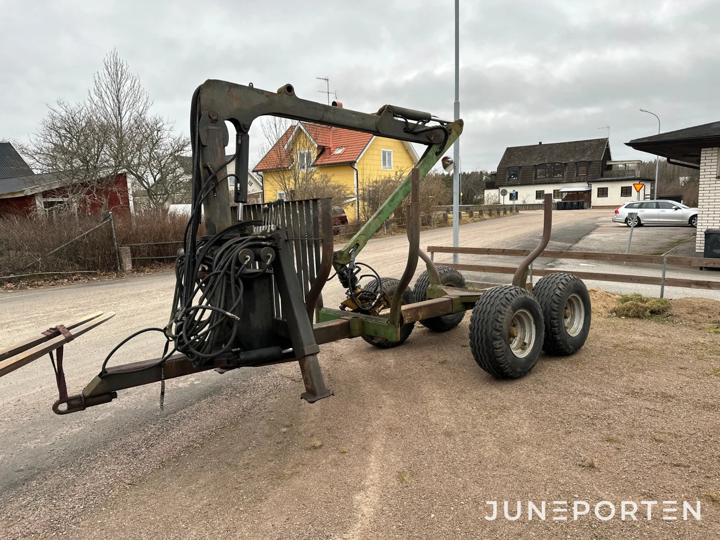Skogsvagn Källefall 7 ton