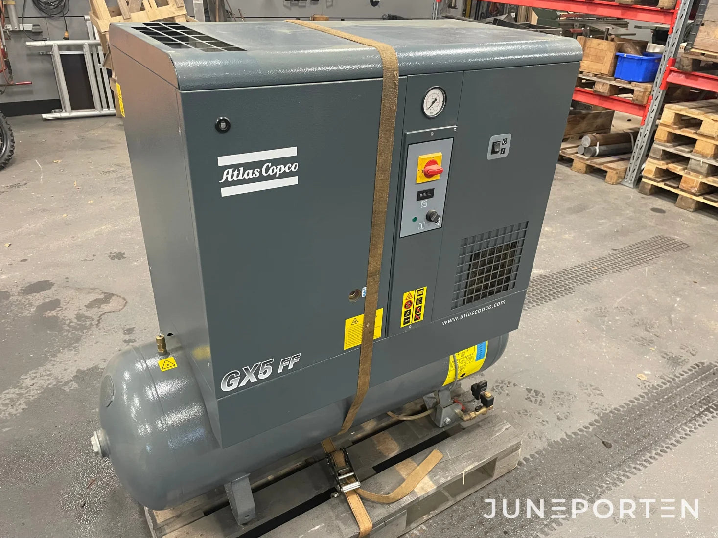 Skruvkompressor Atlas Copco
