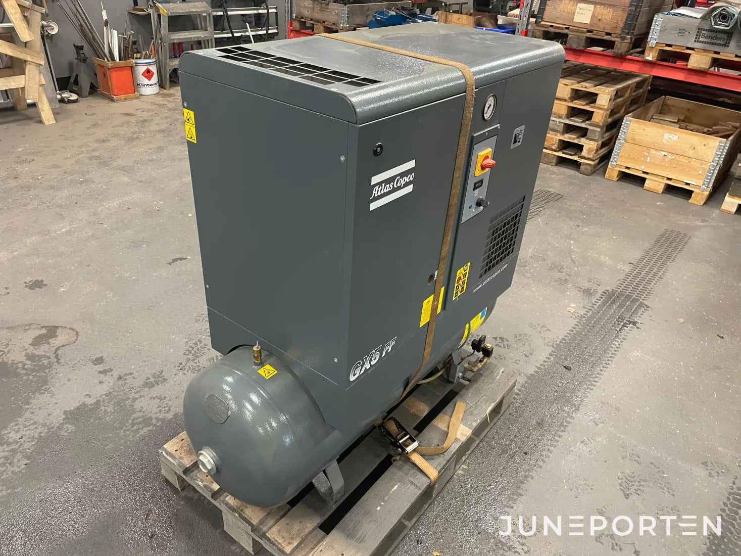 Skruvkompressor Atlas Copco
