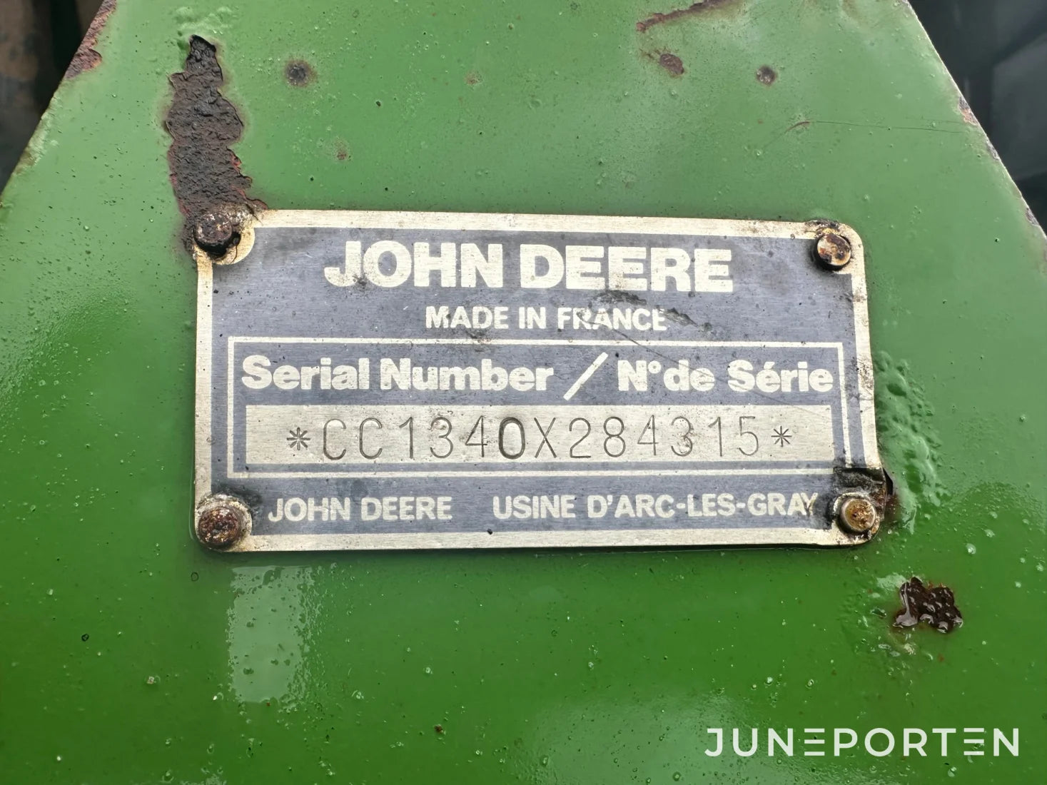 Slåtterkross John Deere 1340