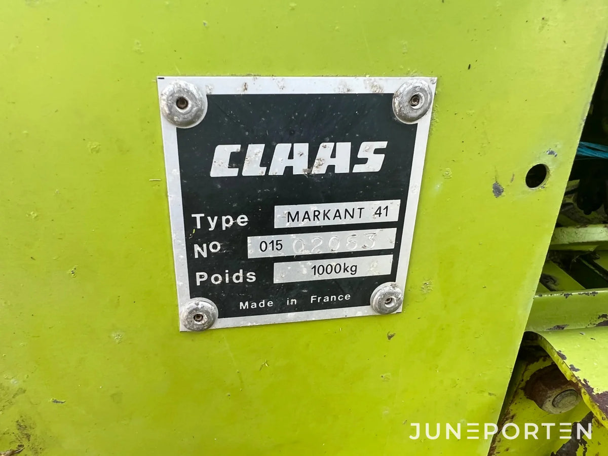Småbalspress Claas Markant 41